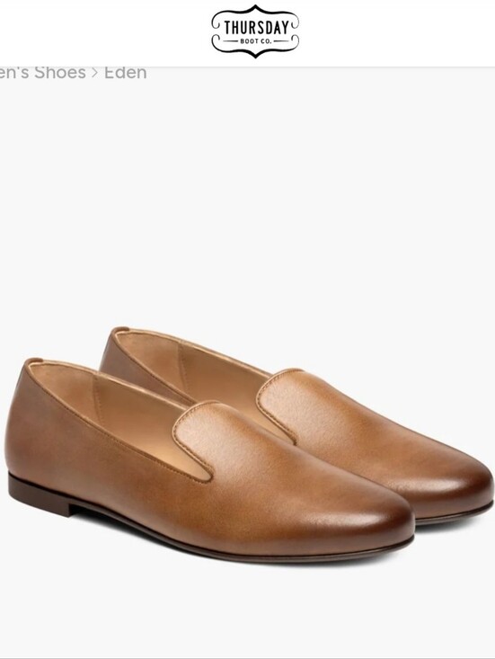 Thursday Boot Company Shoes - Thursday Boot Company Eden Brown Leather Slip On Flats 🤎